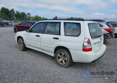 2007 Subaru Forester 2.5X z USA, uszkodzony, nr VIN JF1SG63687H728013